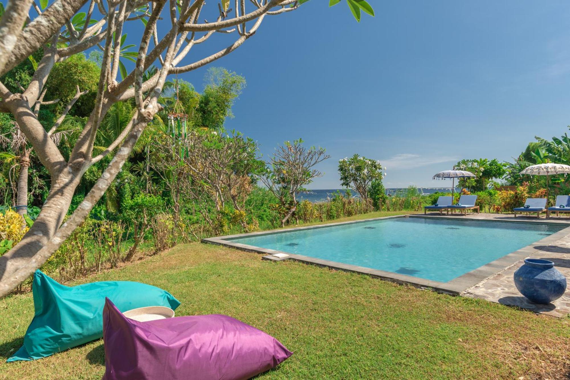 Absolute Beach Front Villa Umeanyar Esterno foto