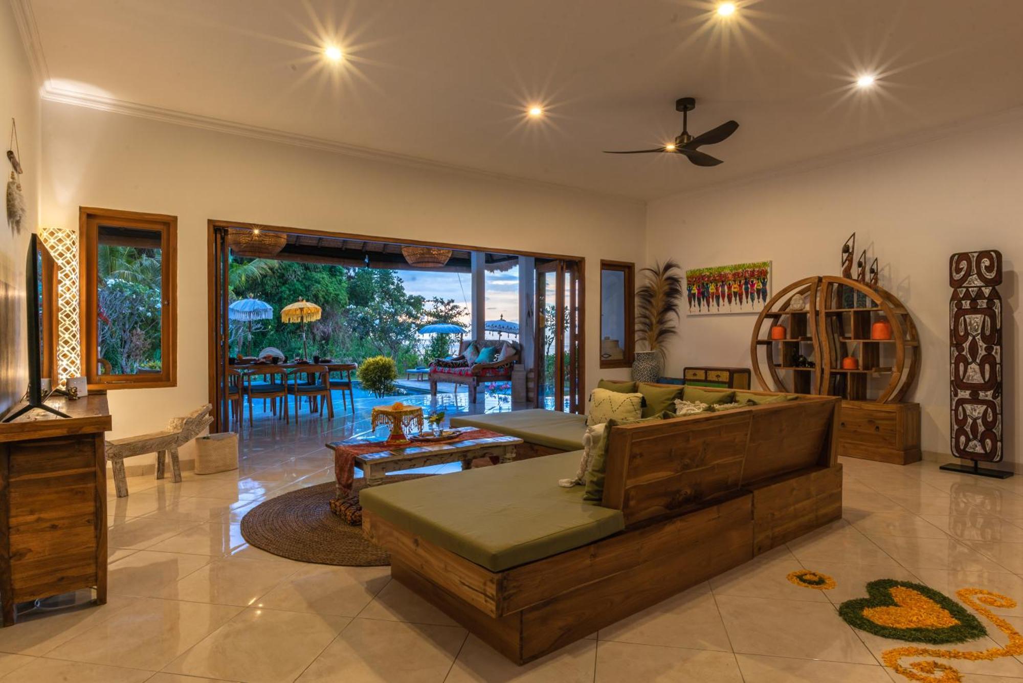 Absolute Beach Front Villa Umeanyar Esterno foto